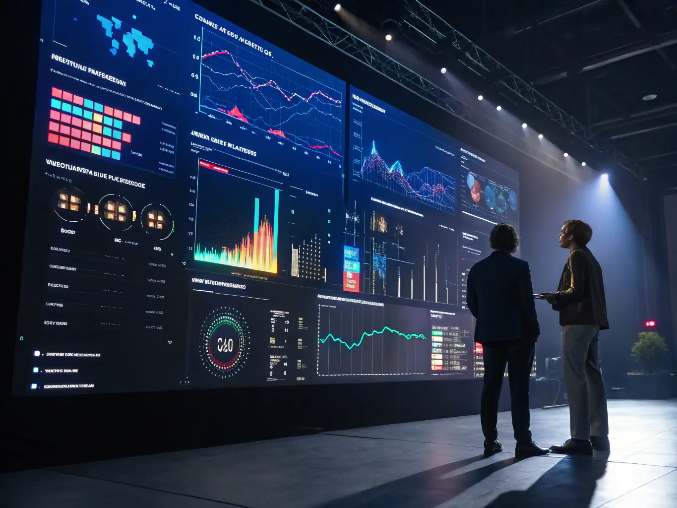 An AI interface generating real estate-focused content, illustrating the power of AI in content creation.